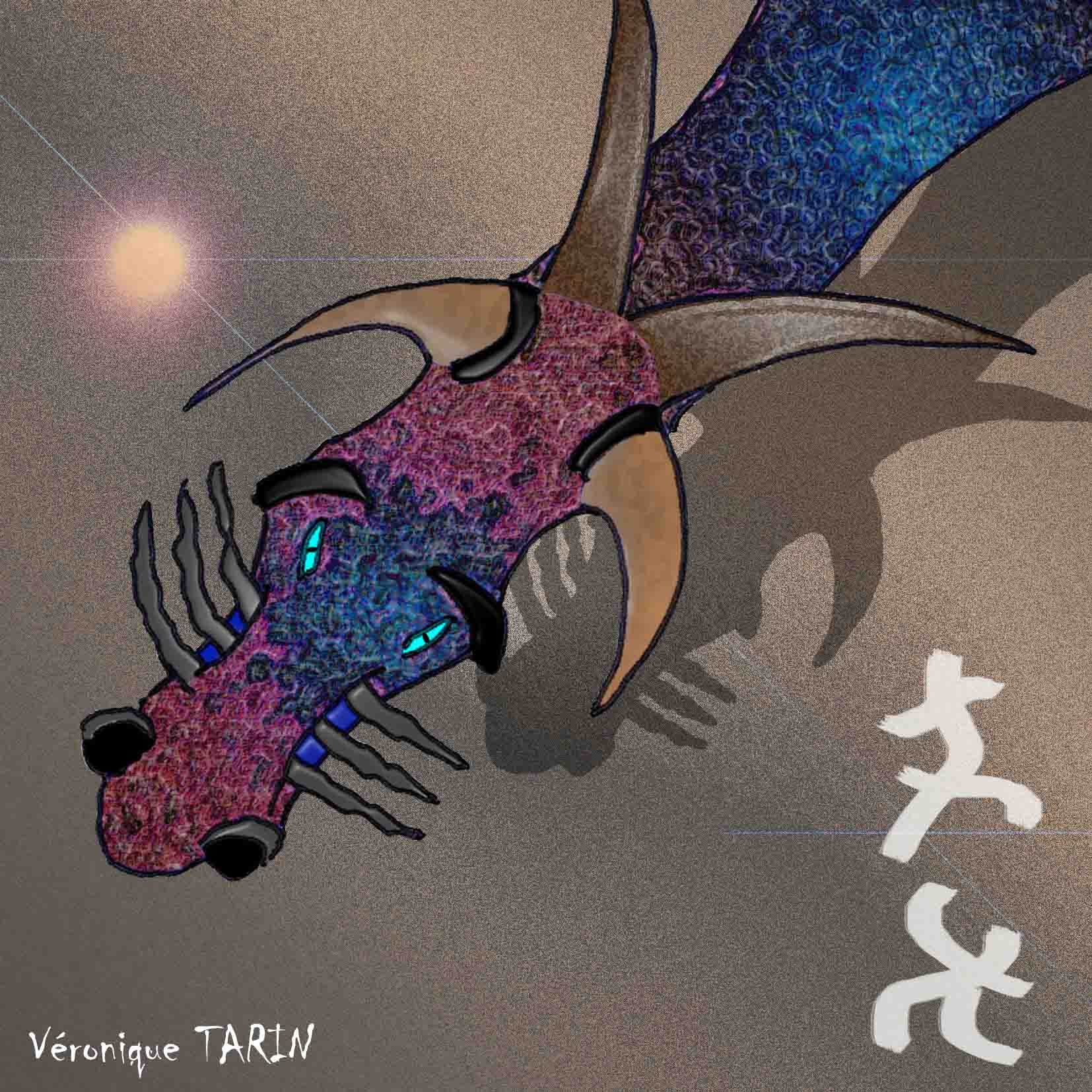 dragonbleurosemarron