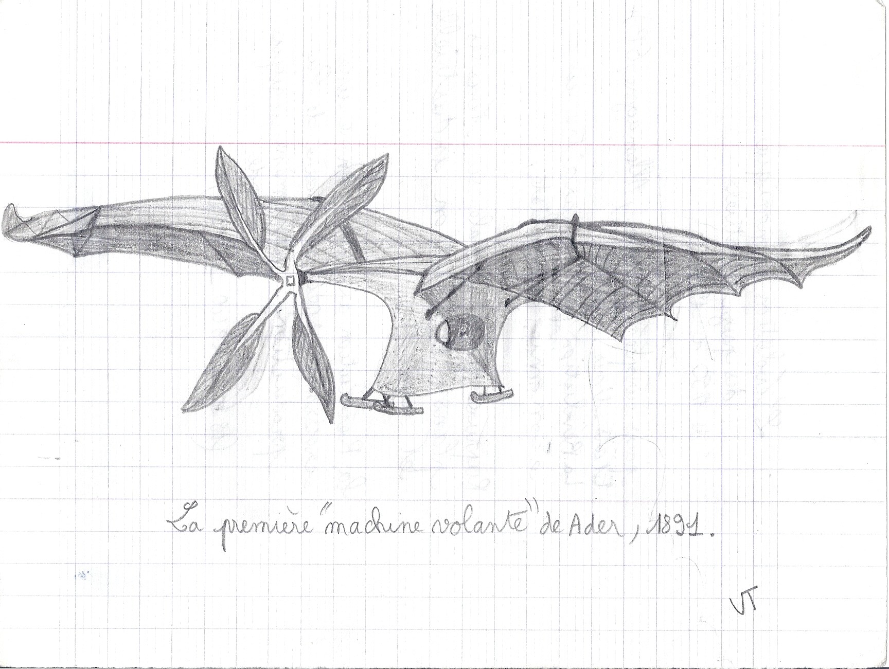 vieux-dessins-avion-clement-ader